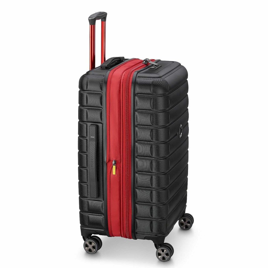 Travel Luggage Delsey Paris | Delsey Paris Shadow 5.0 4-Wheel Trolley 66 Cm With Expansion Pleat