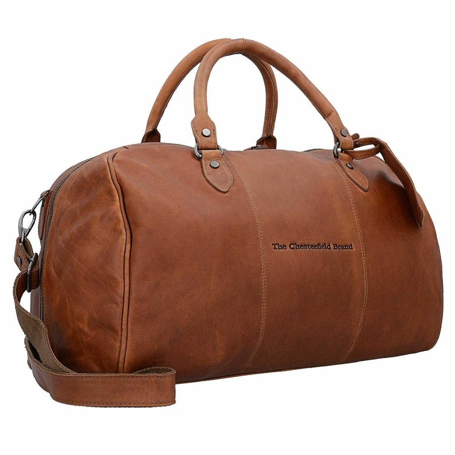 Travel Luggage The Chesterfield Brand | The Chesterfield Brand Wax Pull Up Weekender Travel Bag Leather 46 Cm