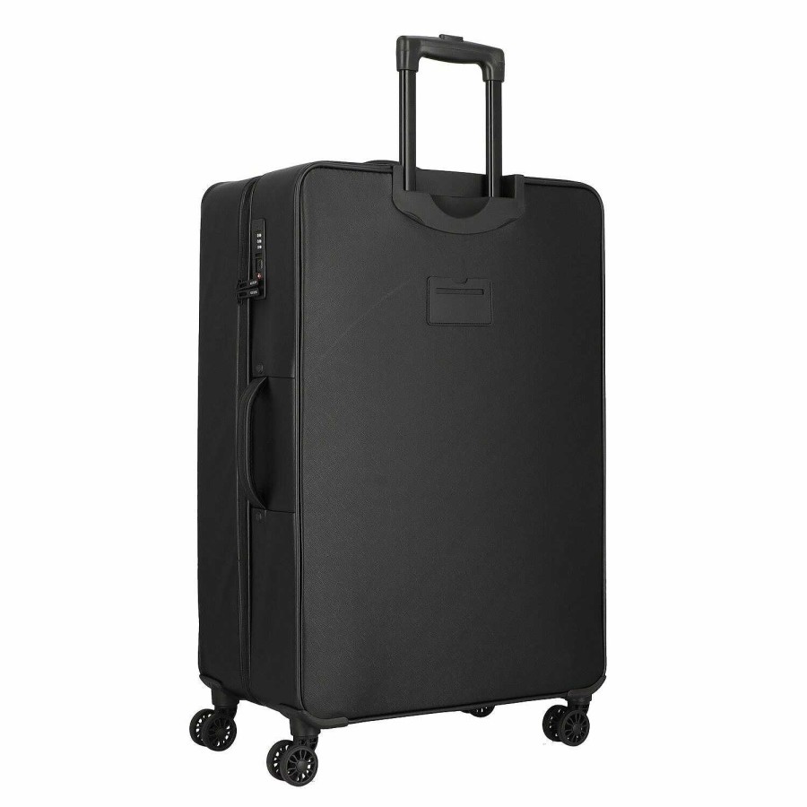 Travel Luggage Guess | Guess Napoli 4 Wheels Trolley 79 Cm