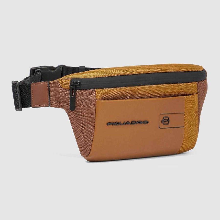 Bags Piquadro | Piquadro Brief 2 Special Belt Bag Rfid Protection 32 Cm