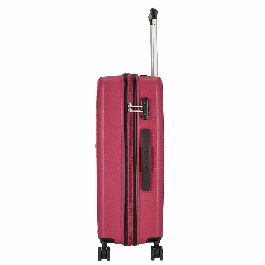 Travel Luggage American Tourister | American Tourister Summer Hit 4 Wheel Suitcase Set 3 Pieces