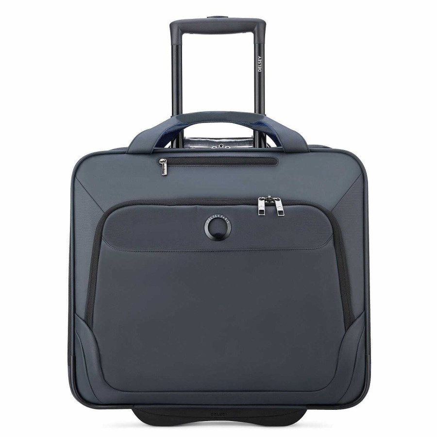 Travel Luggage Delsey Paris | Delsey Paris Parvis Plus 2-Wheel Business Trolley 38 Cm Laptop Compartment