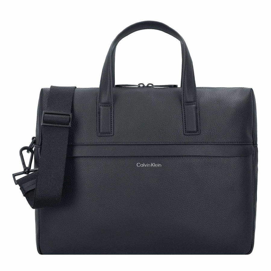 Business Calvin Klein | Calvin Klein Ck Must Briefcase 38 Cm Laptop Compartment