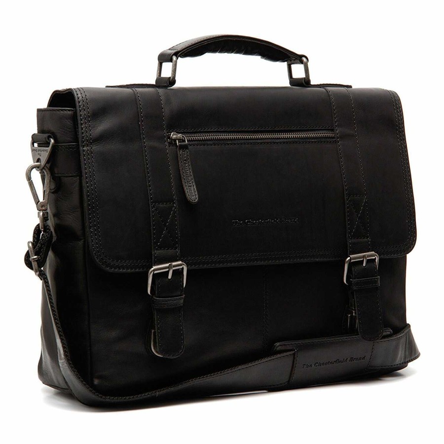 Business The Chesterfield Brand | The Chesterfield Brand Imperia Leather Briefcase 40 Cm Laptop Compartment