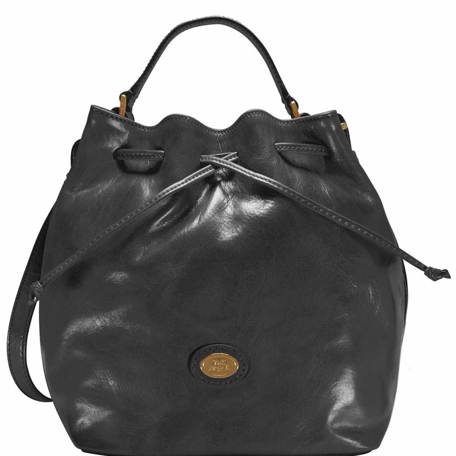 Bags The Bridge | The Bridge Story Donna Bucket Bag Leather 24 Cm