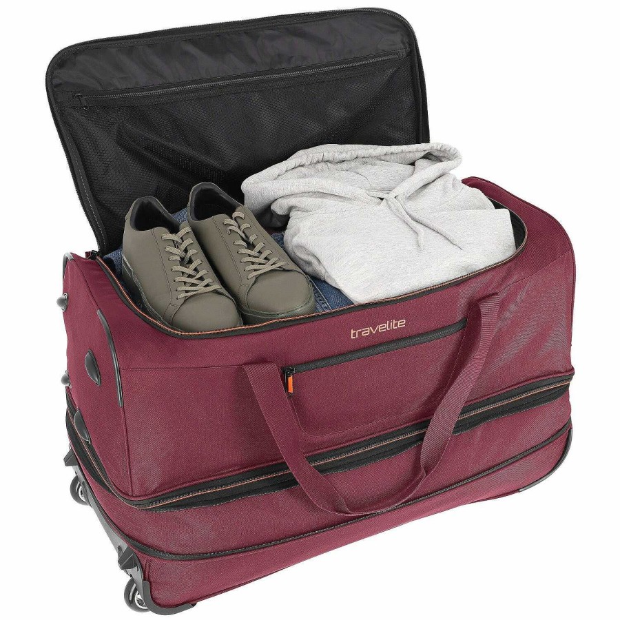 Travel Luggage Travelite | Travelite Basics 2 Roll Travel Bag 70 Cm