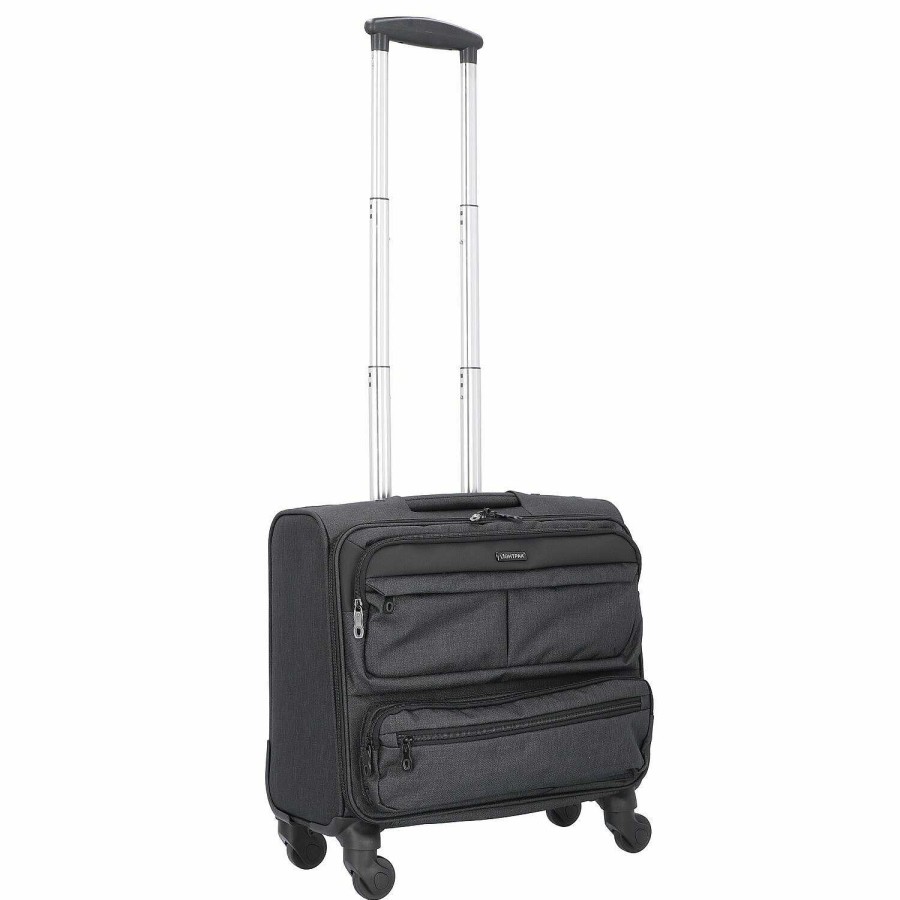 Travel Luggage Lightpak | Lightpak Ronney 4-Wheel Business Trolley 45 Cm Laptop Compartment