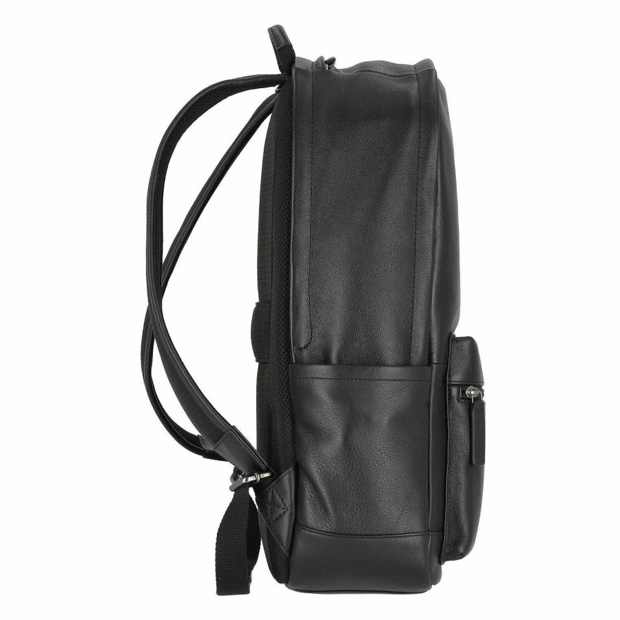 Backpacks Fossil | Fossil Buckner Backpack Leather 44.5 Cm Laptop Compartment