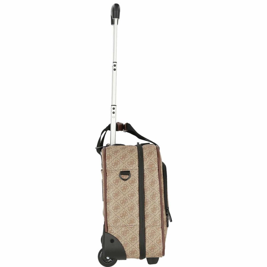 Travel Luggage Guess | Guess Vezzola 2 Wheels Business Trolley 42 Cm Laptop Compartment