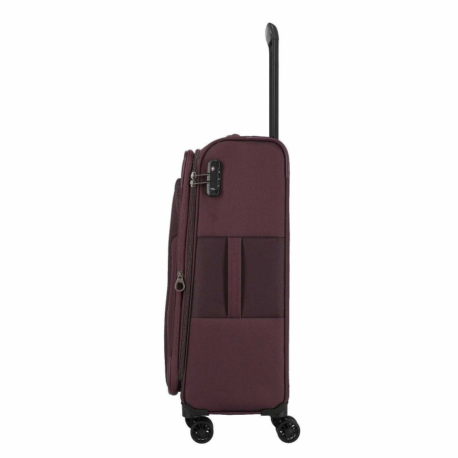 Travel Luggage Travelite | Travelite Croatia 4 Wheel Suitcase Set 3 Pieces