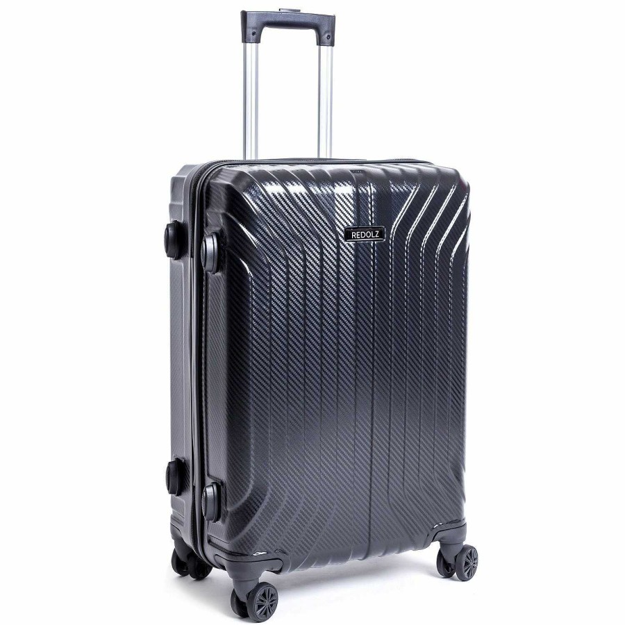 Travel Luggage Redolz | Redolz Essentials 02 4-Wheel Suitcase Set 3 Pieces.