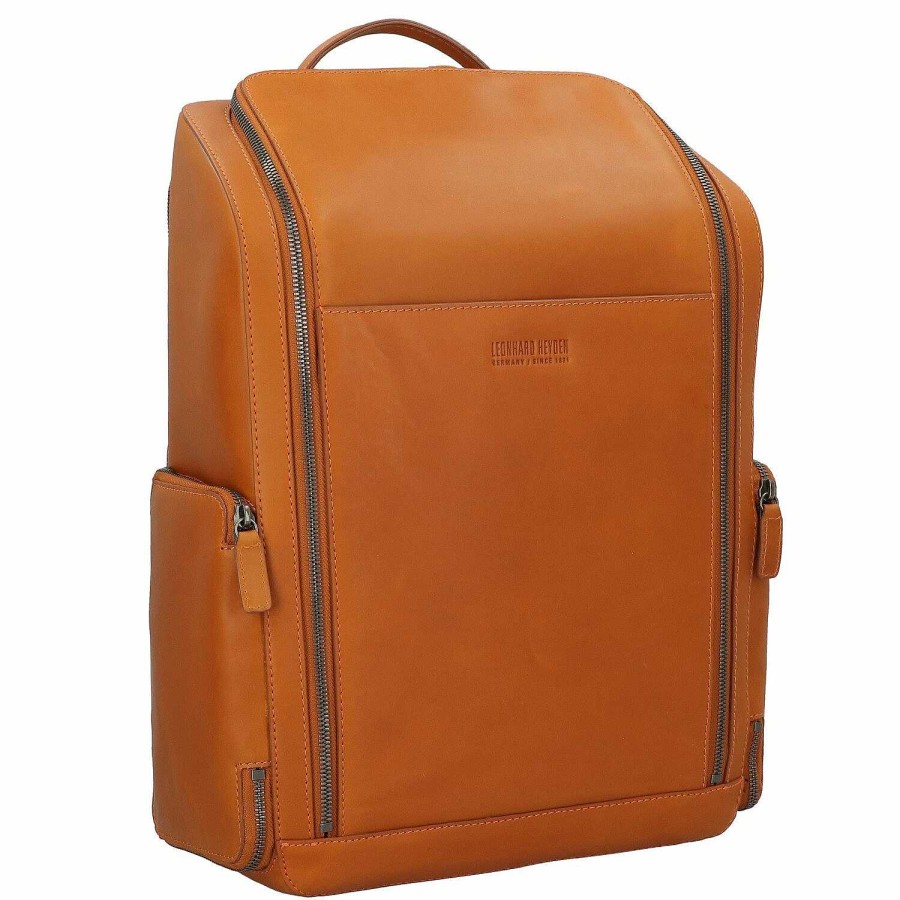 Business Leonhard Heyden | Leonhard Heyden Ottawa Backpack Rfid Leather 42 Cm Laptop Compartment