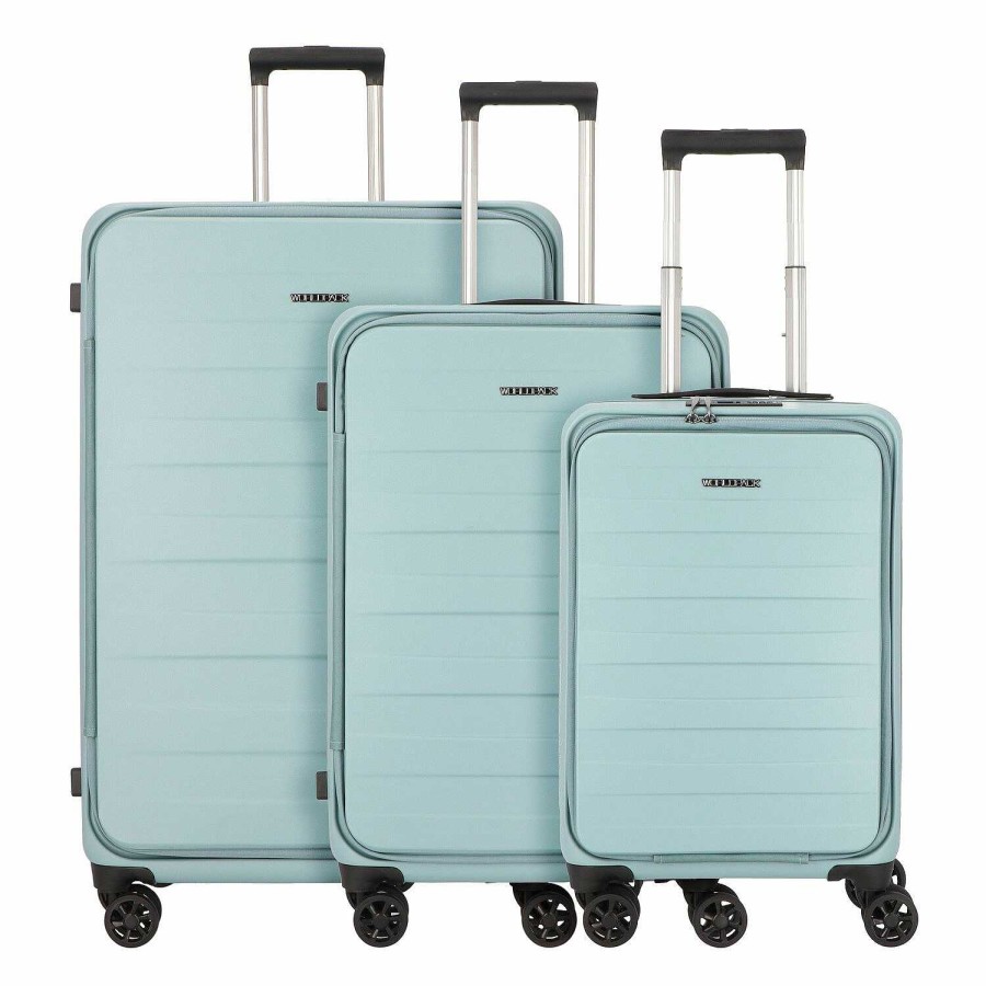 Travel Luggage Worldpack | Worldpack Seattle 4 Wheel Suitcase Set 3 Pieces