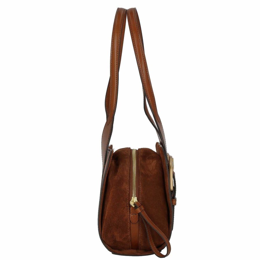 Bags The Bridge | The Bridge Elena Shoulder Bag Leather 30 Cm