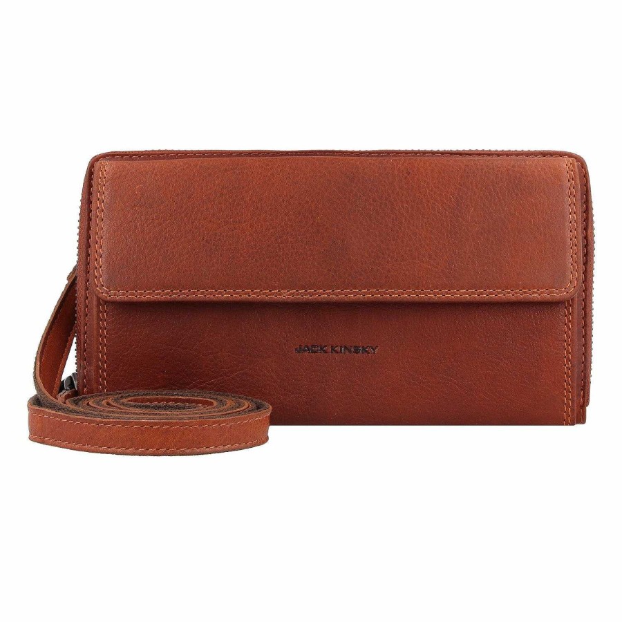 Bags Jack Kinsky | Jack Kinsky Clutch Wallet Leather 19 Cm