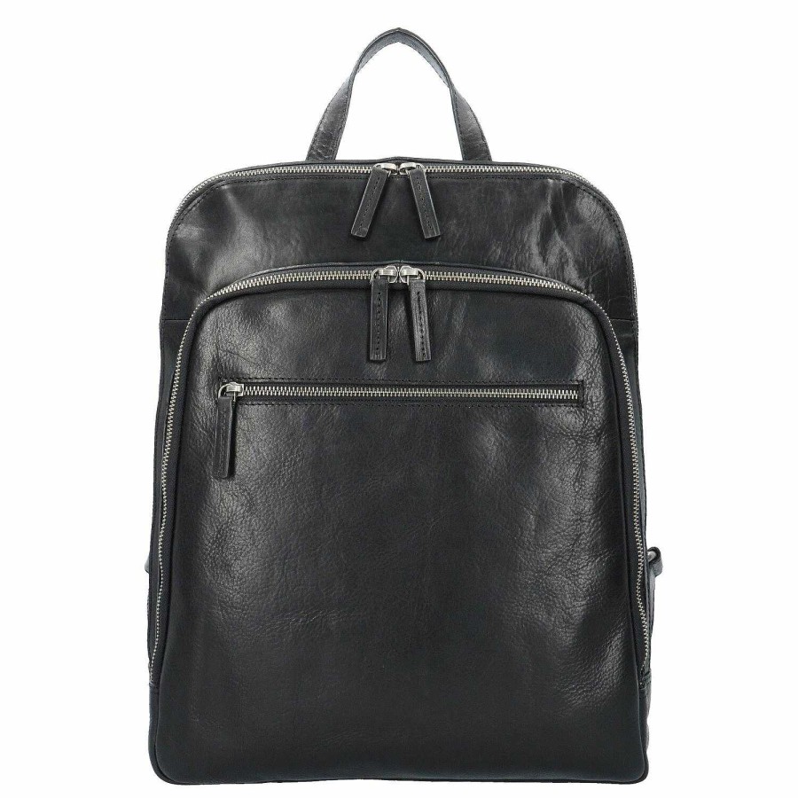 Business Leonhard Heyden | Leonhard Heyden Roma Backpack Leather 40 Cm Laptop Compartment