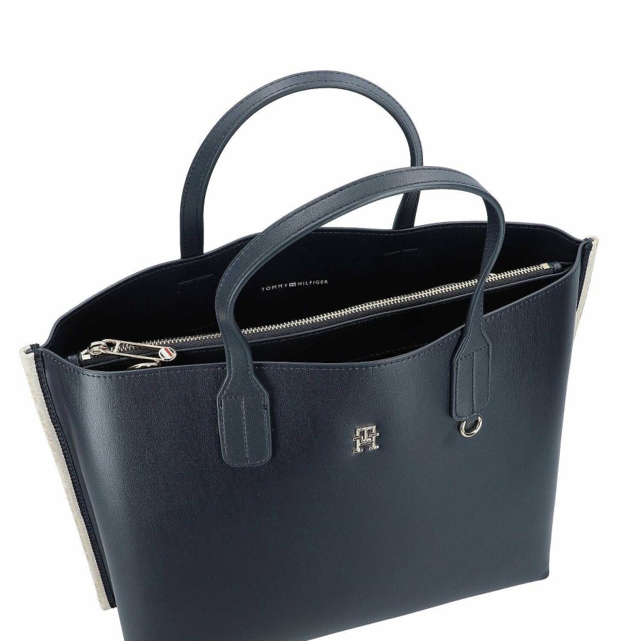 Bags Tommy Hilfiger | Tommy Hilfiger Iconic Tommy Shopper Bag 34 Cm