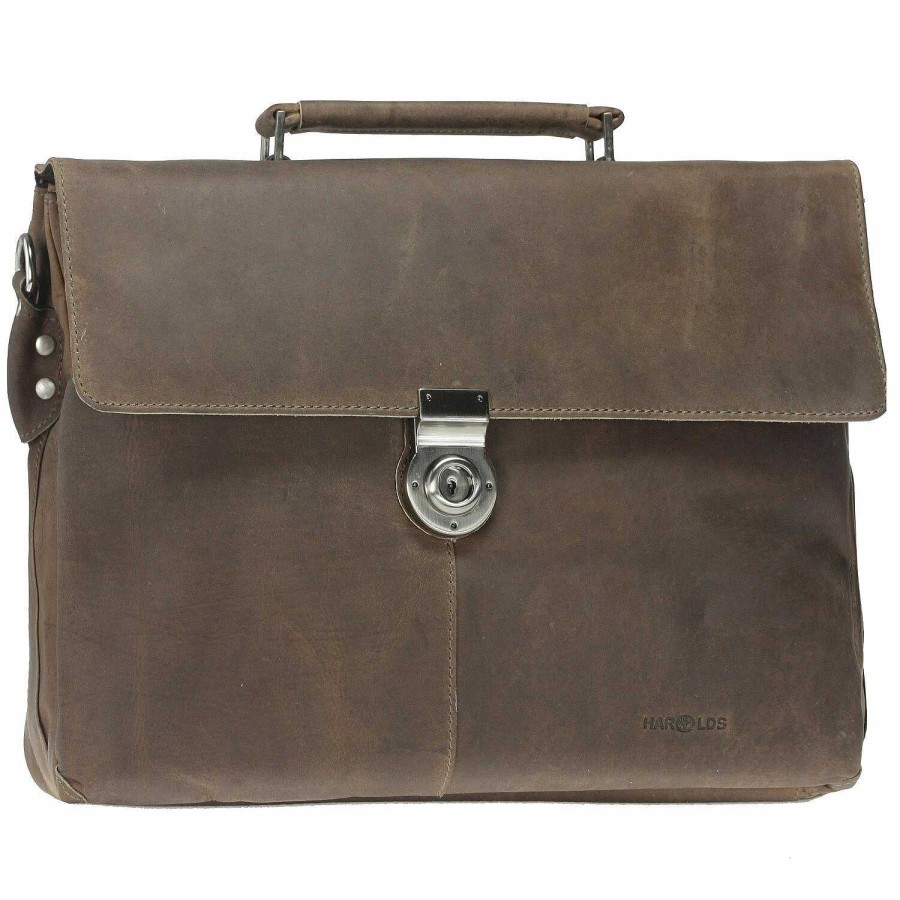 Business Harold's | Harold'S Antico Briefcase Ii Leather 40 Cm