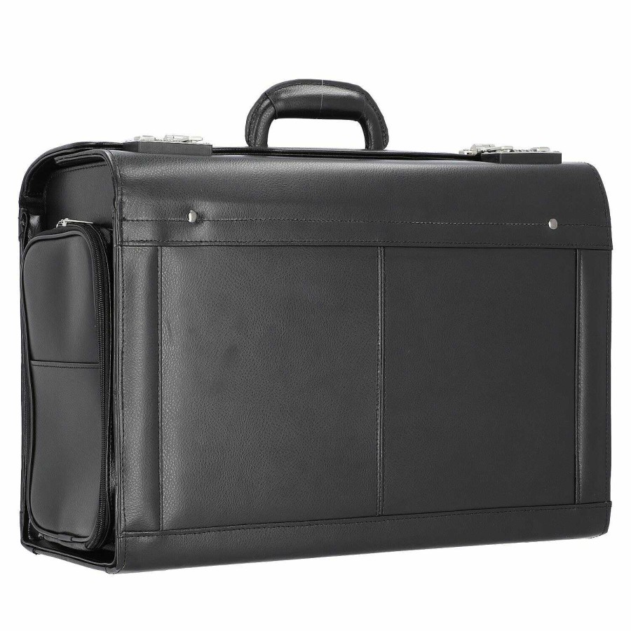 Travel Luggage Alassio | Alassio Pilot Case Leather 49 Cm Laptop Compartment