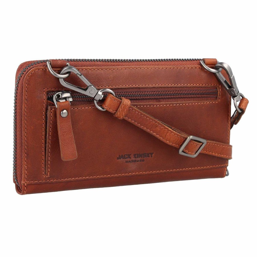 Bags Jack Kinsky | Jack Kinsky Clutch Wallet Leather 19 Cm