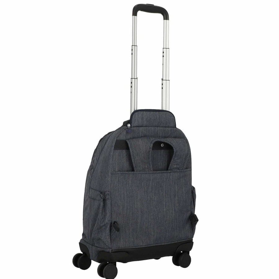 Travel Luggage Kipling | Kipling Back To School New Zea 2 Wheels Backpack Trolley 50 Cm Laptop Compartment