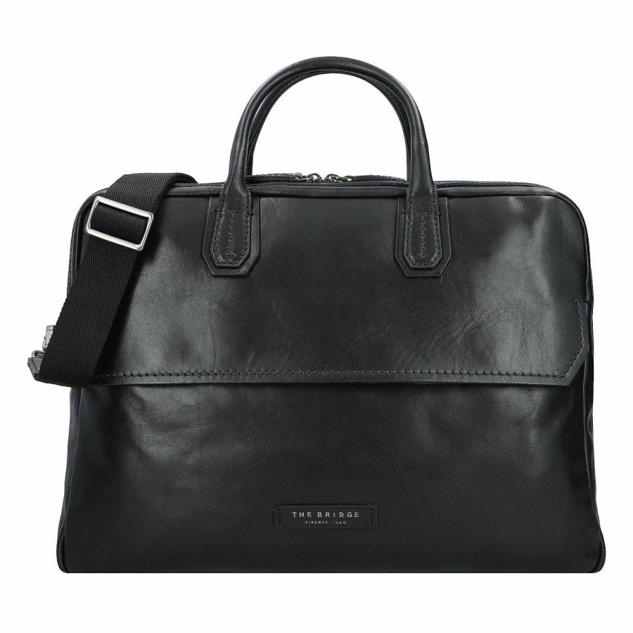 Business The Bridge | The Bridge Williamsburg Briefcase Leather 42 Cm Laptop Compartment