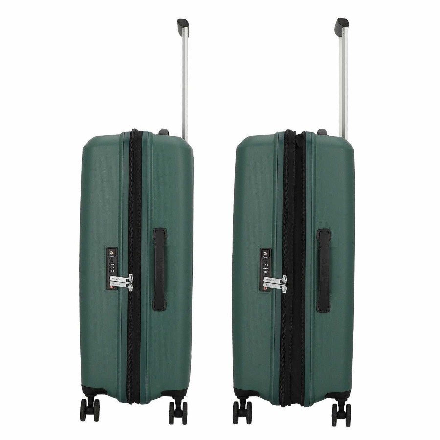 Travel Luggage American Tourister | American Tourister Aerostep 4 Wheels Trolley 67 Cm