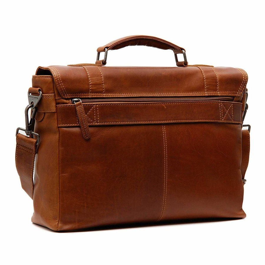 Business The Chesterfield Brand | The Chesterfield Brand Imperia Leather Briefcase 40 Cm Laptop Compartment