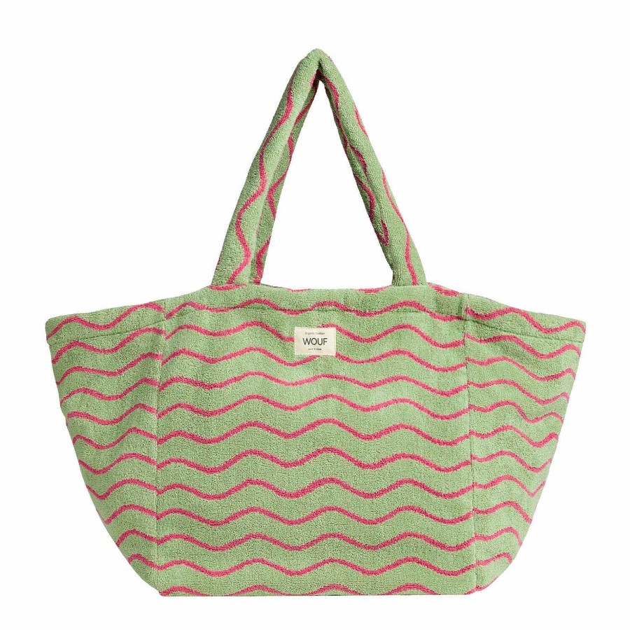 Bags Wouf | Wouf Terry Towel Shopper Bag 35 Cm