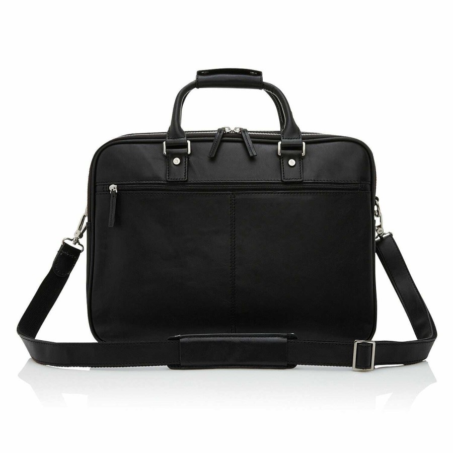 Business Castelijn & Beerens | Castelijn & Beerens Verona Briefcase Rfid Leather 43 Cm Laptop Compartment