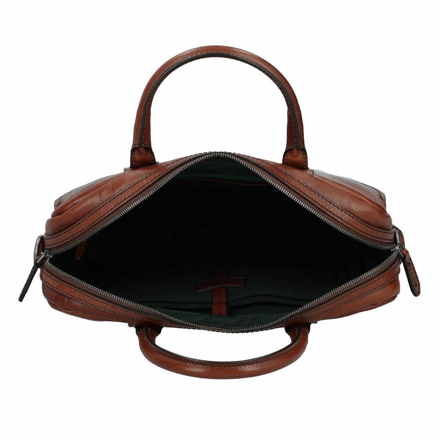 Business The Bridge | The Bridge Williamsburg Briefcase Leather 37 Cm Laptop Compartment