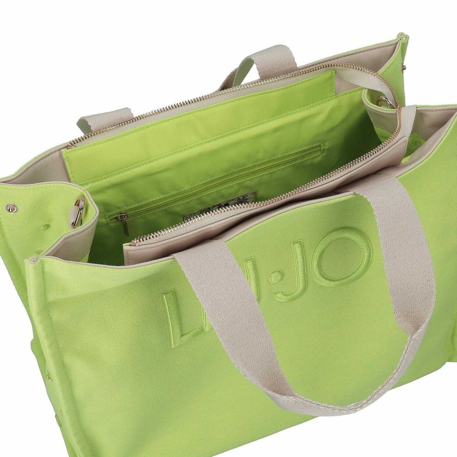 Bags Liu Jo | Liu Jo Canvas Shopper Bag Rfid Protection 40 Cm