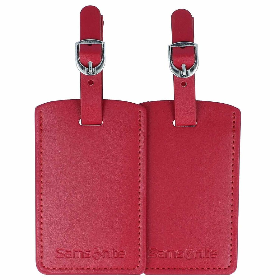 Travel Luggage Samsonite | Samsonite Global Travel Accessories Suitcase Tag Set Of 2 10 Cm