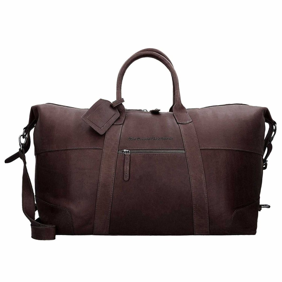 Travel Luggage The Chesterfield Brand | The Chesterfield Brand Wax Pull Up Weekender Travel Bag Leather 53 Cm