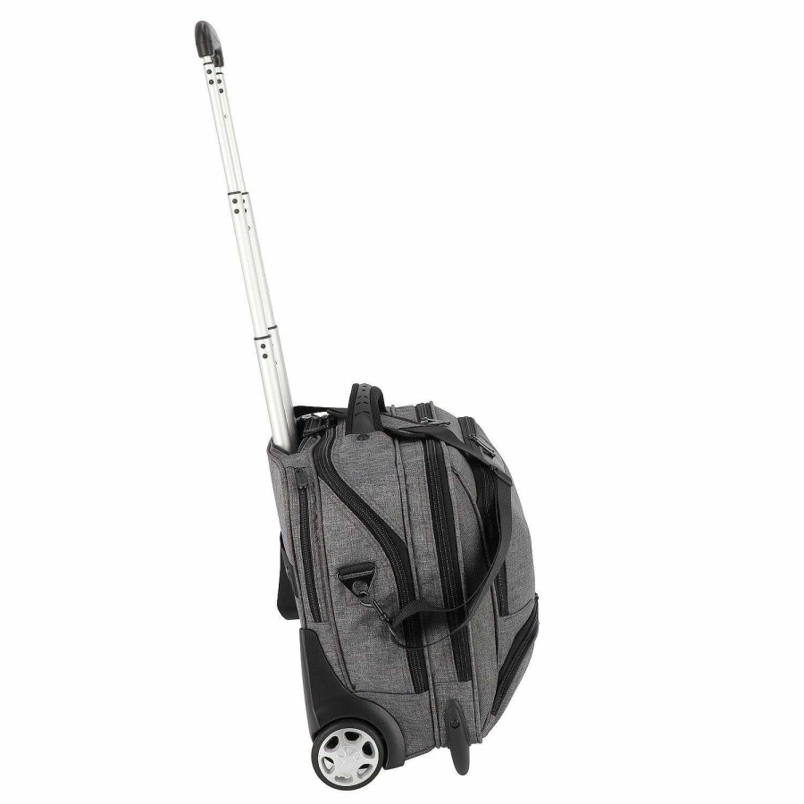 Travel Luggage Dermata | Dermata 2 Wheels Business Trolley 44 Cm Laptop Compartment