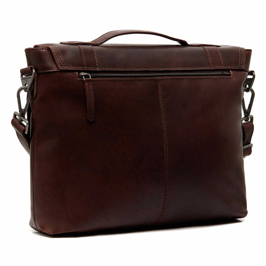 Business The Chesterfield Brand | The Chesterfield Brand Veneto Leather Briefcase 38 Cm Laptop Compartment