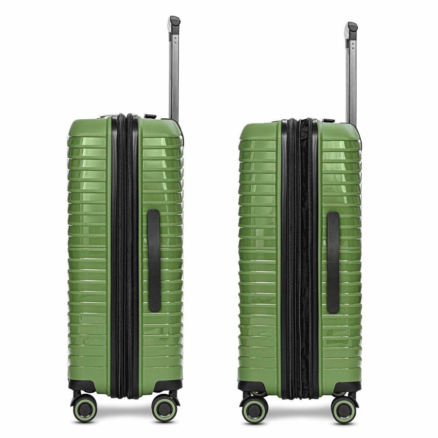 Travel Luggage Stratic | Stratic Shine 4 Wheel Suitcase Set 3 Pieces