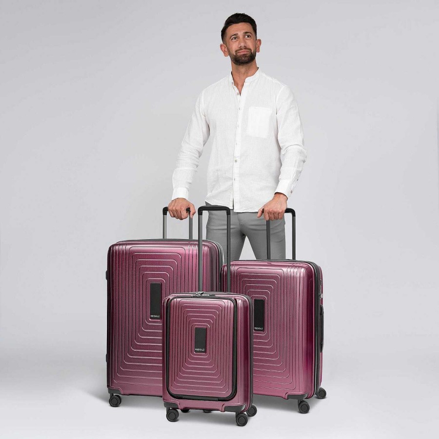 Travel Luggage Redolz | Redolz Essentials 14 3-Set 4-Wheel Suitcase Set 3 Pieces