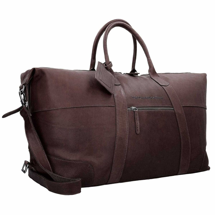 Travel Luggage The Chesterfield Brand | The Chesterfield Brand Wax Pull Up Weekender Travel Bag Leather 53 Cm