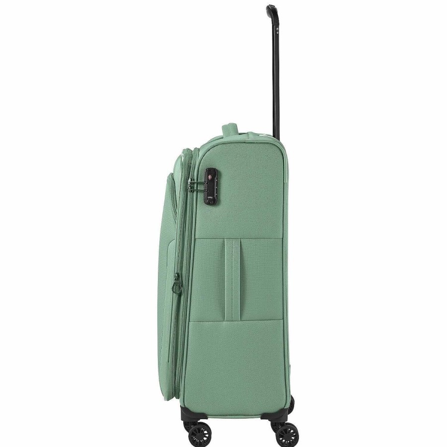 Travel Luggage Travelite | Travelite Croatia 4 Wheel Suitcase Set 3 Pieces