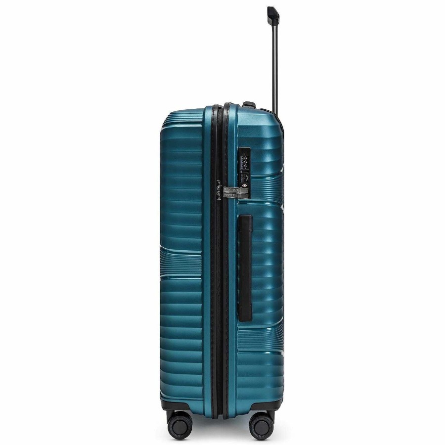 Travel Luggage Pactastic | Pactastic Collection 02 The Three Set 4 Wheels Suitcase Set 3-Piece