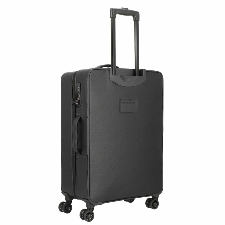 Travel Luggage Guess | Guess Napoli 4 Wheels Cabin Trolley 68 Cm