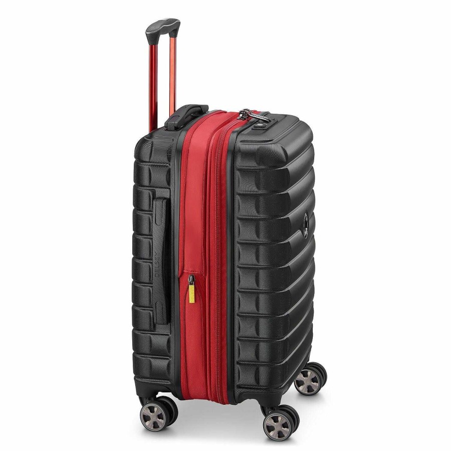 Travel Luggage Delsey Paris | Delsey Paris Shadow 5.0 4-Wheel Cabin Trolley 55 Cm With Expansion Pleat