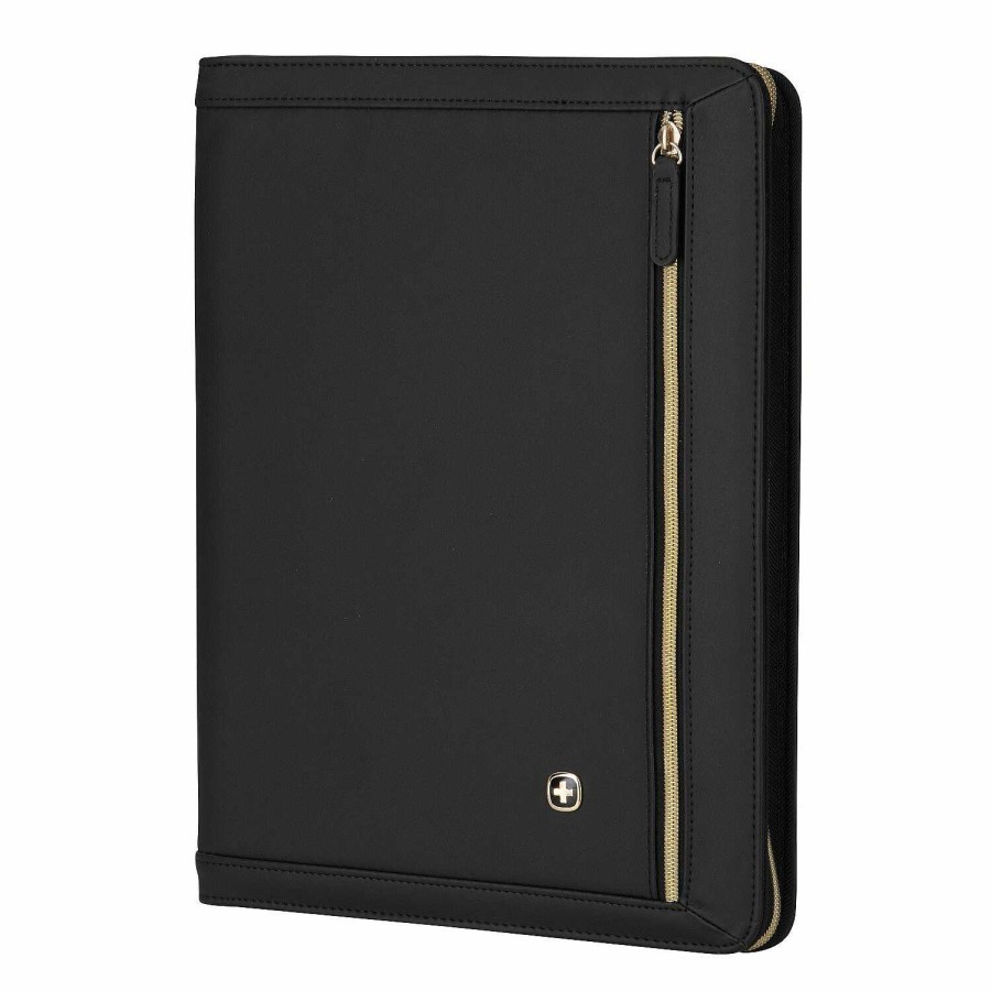 Business Wenger | Wenger Amelie Women'S Zippered Padfolio With Tablet Pocket