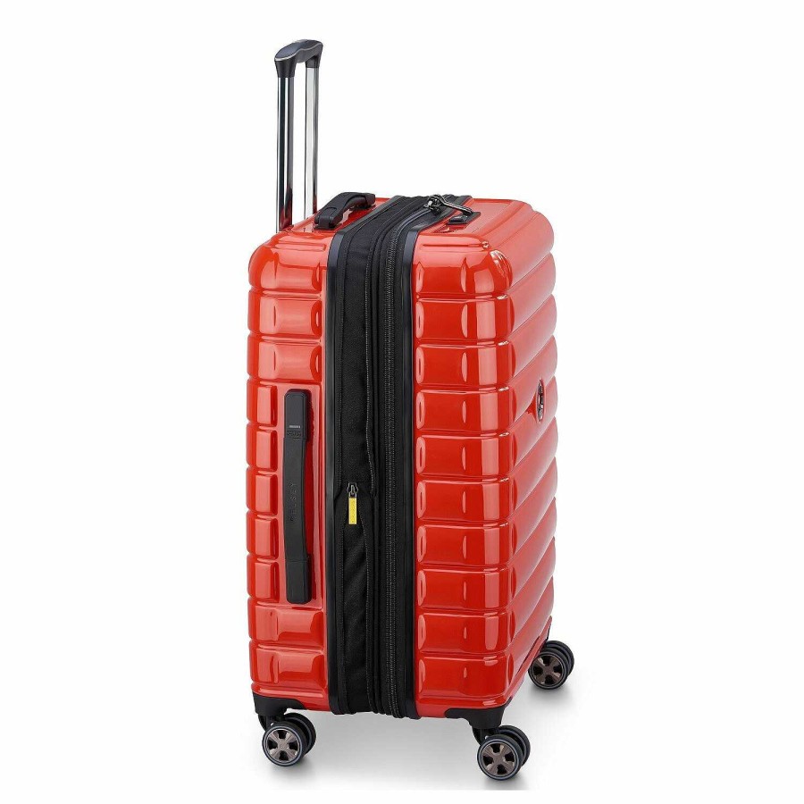 Travel Luggage Delsey Paris | Delsey Paris Shadow 5.0 4-Wheel Trolley 66 Cm With Expansion Pleat