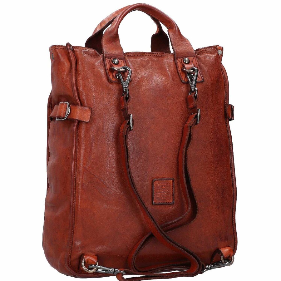 Backpacks Campomaggi | Campomaggi City Backpack 34 Cm Leather Laptop Compartment