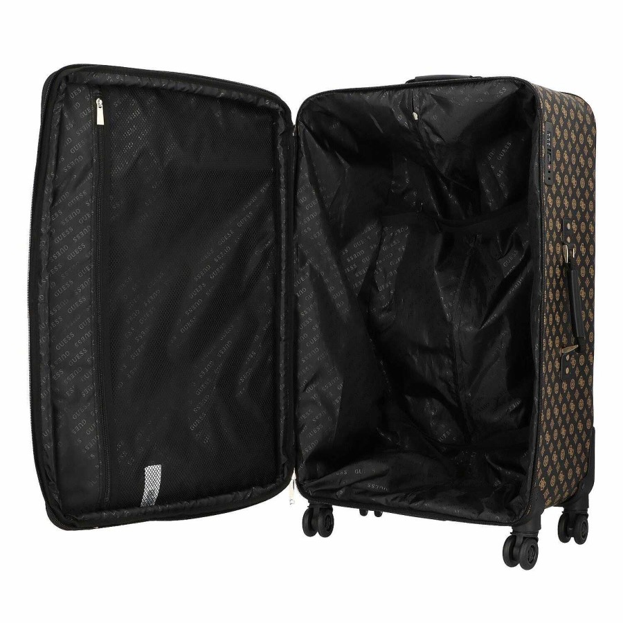 Travel Luggage Guess | Guess Van 4-Wheel Trolley 80 Cm With Expansion Pleats