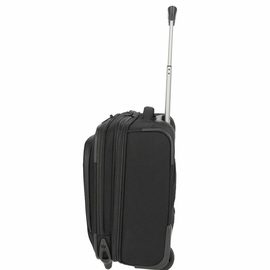 Travel Luggage Travelite | Travelite Meet 2-Wheel Business Trolley Rfid 38 Cm Laptop Compartment