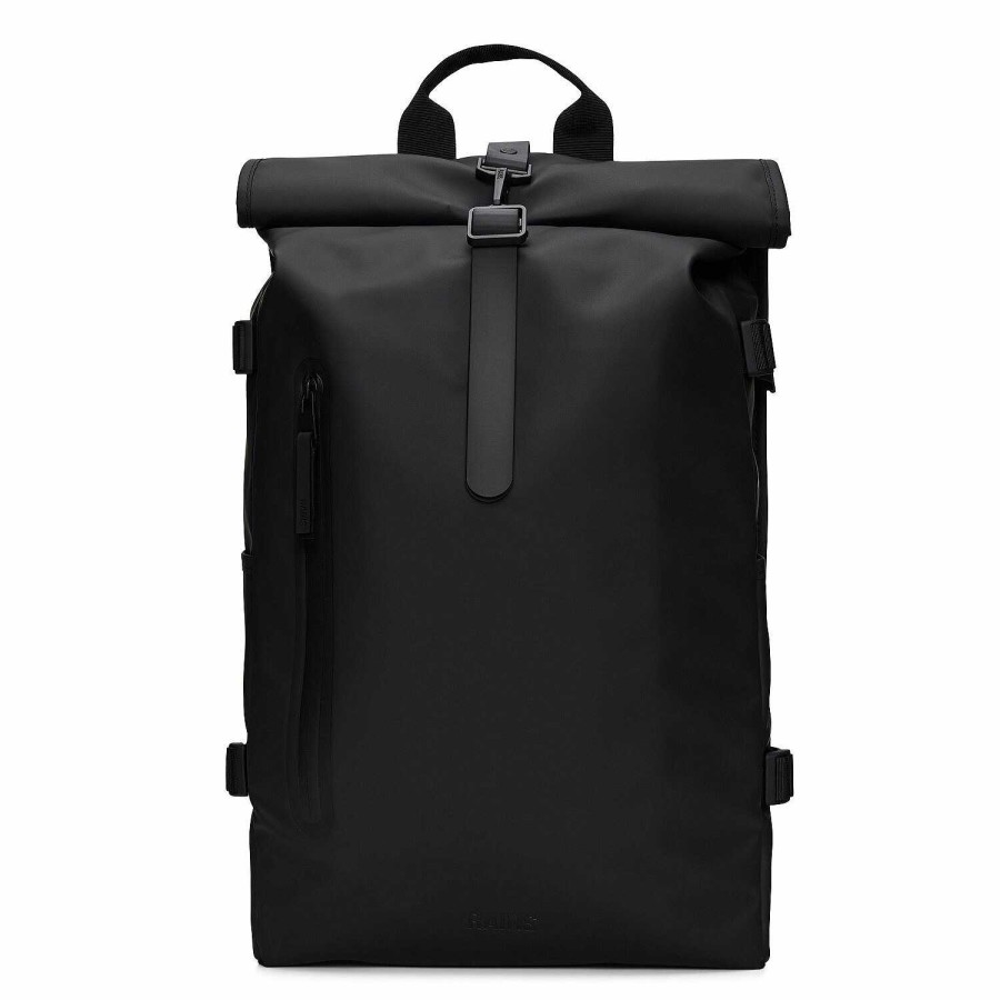 Backpacks Rains | Rains Rolltop Backpack 52 Cm Laptop Compartment