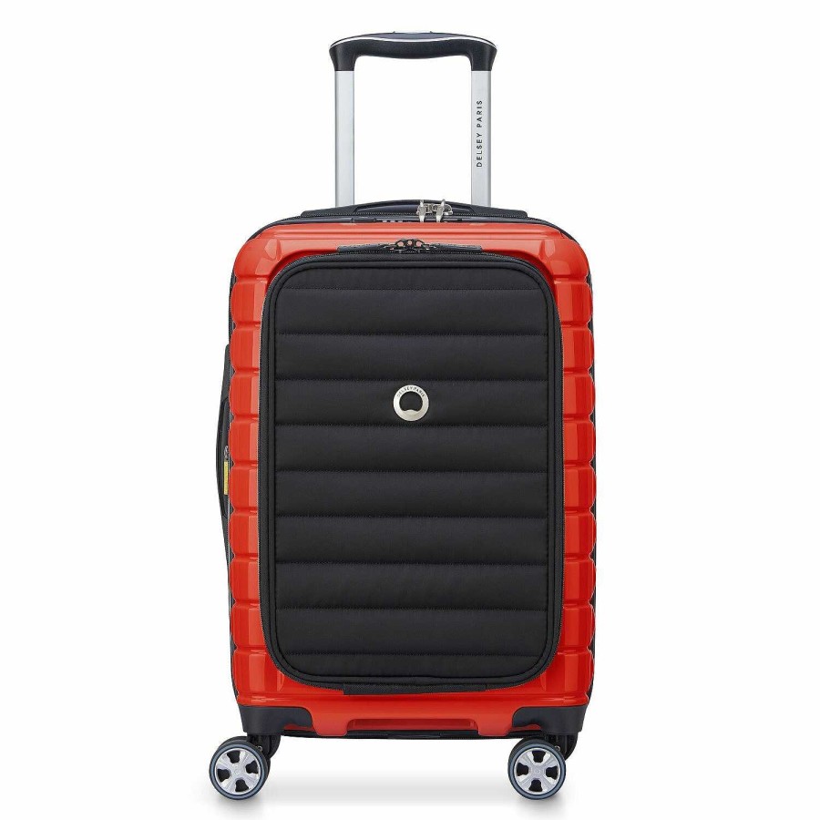 Travel Luggage Delsey Paris | Delsey Paris Shadow 5.0 4-Wheel Cabin Trolley 55 Cm Laptop Compartment With Expansion Fold